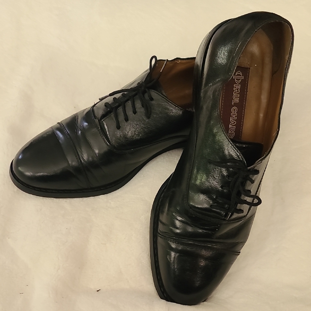Men's Classic Black Oxfords